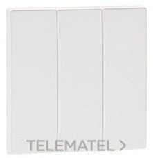 EFAPEL - TECLA TRIPLE APOLO BLANCO