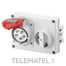 GEWISS - BASE PROTEGIDA 32A 3P+N+T 380V IP44