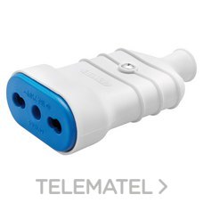 GEWISS - BASE 2P+T 16A BL. NORMA IT.