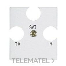 GEWISS - SOPORTE CONECTOR TV-SAT-R BL.ECO60