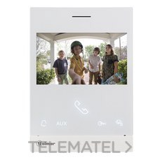 GOLMAR - MONITOR 4.3" ART 4 XLITE/G2+INST.DIG."G2+" 2 HL.NO POLARIZADOS CARC.PLAST.ABS BL