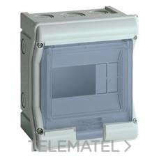 HAGER - CAJA DISTR.VECTOR SUPERF.1F -4+2 IP65