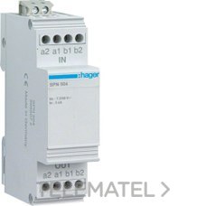 HAGER - PROTECTOR TELEF. 10kA 7,5/60VCC P/RDSI