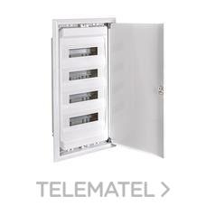 IDE - CAJA DISTR.EMPOTRAR IP40 56 MOD. PTA.MET.