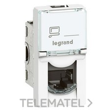 LEGRAND - TOMA RJ45 CATEGORIA 6 UTP 1 MOD.BL.