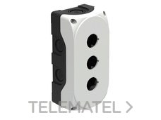 LOVATO - BOTONERA BLANCA PARA 3 OPERADORES