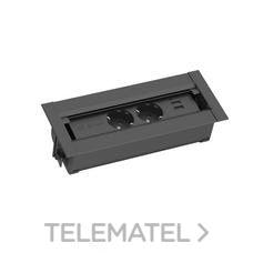 MMCONECTA - KIT EASYBLOCK ROLLER CR 2 SCHUKOS 2 USB
