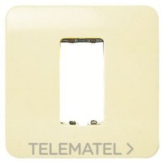 NIESSEN - PLACA 1 MODULO S/G S.STYLO BL.MARFIL