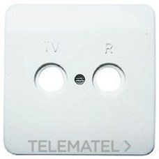 NIESSEN - PLACA TAPA TOMA TV S.STYLO BL.ALPINO
