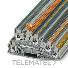 PHOENIX CONTACT - BORNE PISO PTI-2,5-PE/L/NTB 0,14-4mm² GY