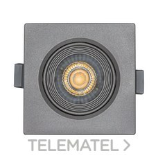 PRILUX - DOWNLIGHT CUADRADO NAHE 6,5W 840 GRIS