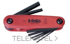 PROIMAN - JGO.LLAVE ALLEN PLEG.PUNTA RTA.2-8mm