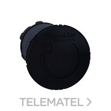 SCHNEIDER ELECTRIC - CABEZA PULSADOR SETA D40 GIRAR NEGRA