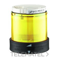 SCHNEIDER ELECTRIC - ELEMENTO LUMIN.SEÑAL.PERM.LED 24V AMAR.