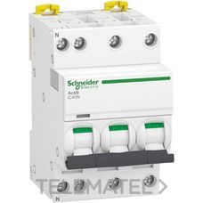 SCHNEIDER ELECTRIC - AUT. IC40N 3+N C 10A (3MOD)