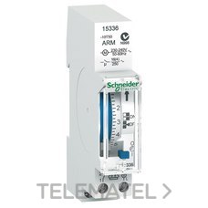 SCHNEIDER ELECTRIC - RELOJ ANALOG. 1MOD. C/RES.24h 16A