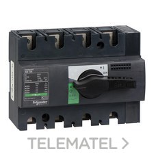 SCHNEIDER ELECTRIC - INT.MANUAL INS 125A 4P EMP.NEGRA