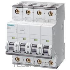 SIEMENS - INT.AUT.70 25KA CURVA-C 4P 25A - Imagen 2