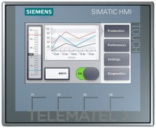 SIEMENS - PANEL BASIC SIMATIC METAL DURO INTEGRAL KTP400 PANTALLA TFT 4"