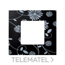 SIMON - FUNDA 1 ELEMENTO BLACK/WHITE