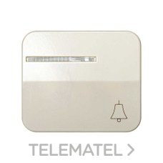 SIMON - TECLA C/LUMIN.P/PULS.CAMPANA S.75 MARFIL
