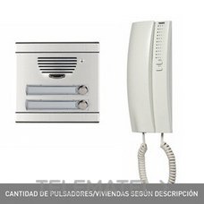 TEGUI - KIT PORTERO A2 C/PLACA Y TELEFONO S.7