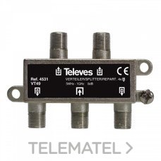 TELEVES - REPARTIDOR INTERIOR SCATV 4D