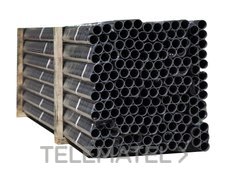 TUPERSA - TUBO PVC BLIND.ENCHUFABLE M-25 NEGRO