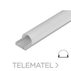 ULTRALUX - PERFIL ALUM. SUPF. MEDIO CILINDRO 2mts.