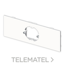 UNEX - PLACA P/1MEC.UNIV.PVC BL.NIEVE